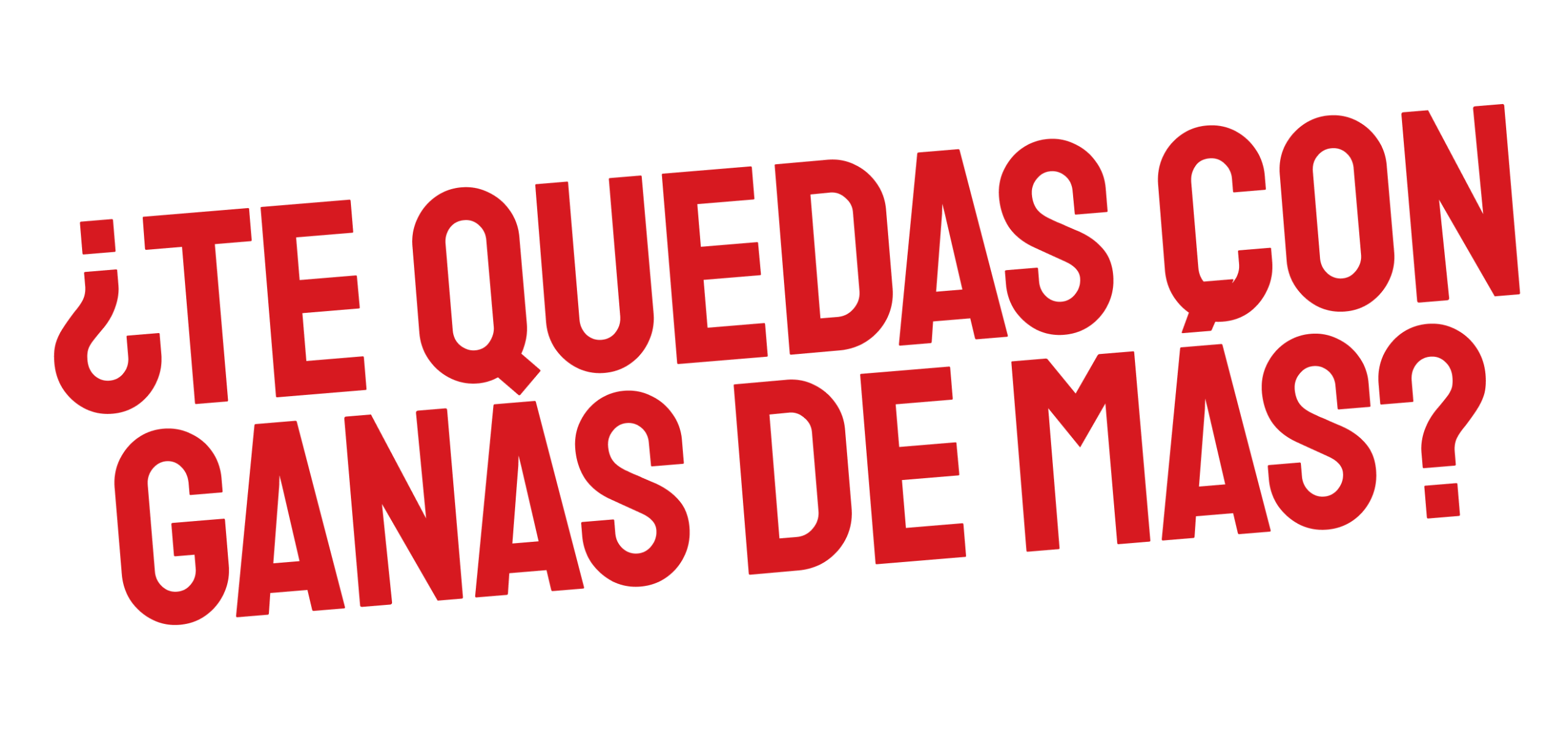 Gráfico Ganas de más